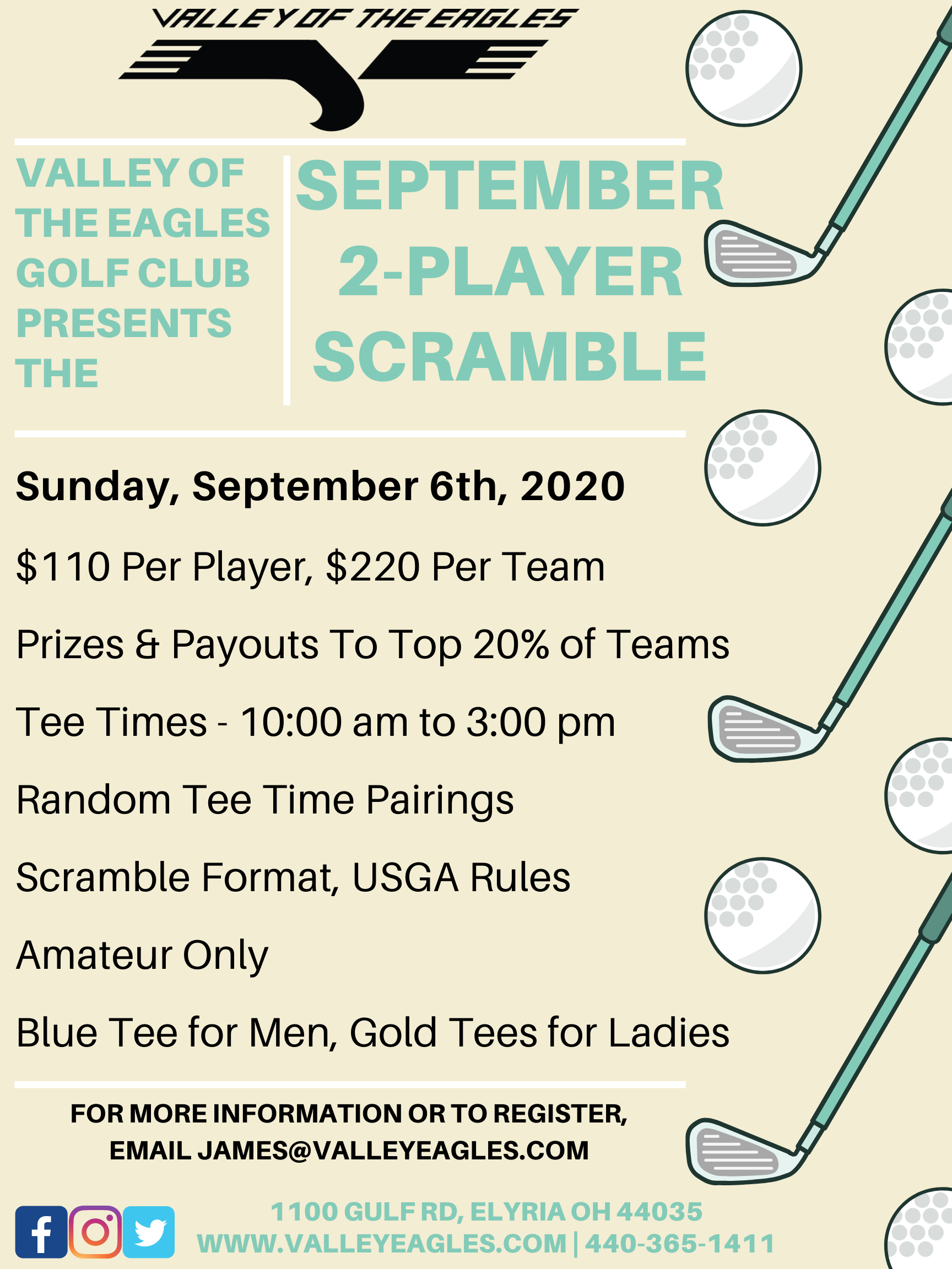 2 Player Scramble - September 6